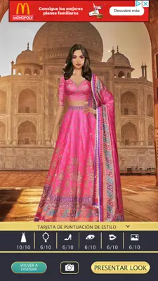 Indian Fashion Dressup Stylist android App screenshot 13